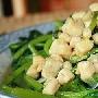 带子扒茼蒿(图)－特色菜谱