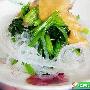 芝麻花生酱粉丝拌菠菜(图)－特色菜谱