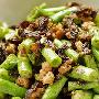 橄榄菜肉末炒豇豆(图)－特色菜谱