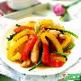 橙汁双椒鸡柳(图)－特色菜谱