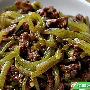 莴笋牛肉丝(图)－特色菜谱