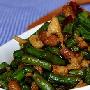 肉丁炒豇豆(图)－特色菜谱