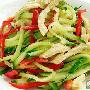 黄瓜拌鸡丝(图)－特色菜谱