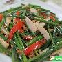 海米笋丝韭菜花(图)－特色菜谱