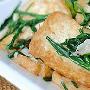 虾皮韭菜烧豆腐(图)－特色菜谱