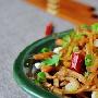肉丝海米炒疙瘩丝(图)－特色菜谱