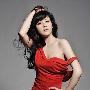 李琳最新写真 惹火红裙演绎现代大女人风范 婚嫁_美丽顾问