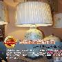 中式酒店装饰可选 后天手绘陶瓷系列台灯评测 测评_居家装饰