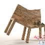 只能一个人坐的创意双人椅子 家品_居家装饰