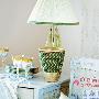 DIY绿色草绳灯座 原始盎然生机 家品_居家装饰