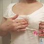 丰胸按摩Step55、推压：食指、中指、无名指三指并拢， 减肥_美丽顾问