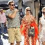 海滨散步 杰西卡辛普森(Jessica Simpson）和新情人埃 打扮_美丽顾问