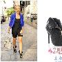 Kendra Wilkinson 鞋子品牌：Alexander McQueen 漆皮 打扮_美丽顾问