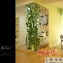小型洗盥室 客厅 洗盥室外侧的背景墙7万造价的简约混 家装_美丽顾问