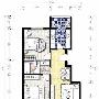 平面布置图 第三户人家案例介绍 建筑面积：88平米 套 家装_美丽顾问