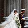 戴安娜王妃的1981年的wedding dress由David和Elizab 婚嫁_美丽顾问