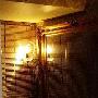 偶最爱的洗手间从卧室的床上，往门口看过去48平田园 装饰_居家装饰