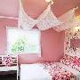 可爱的卧室，壁纸我最喜欢小小的玄关甜美不止一点点  装饰_居家装饰