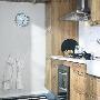 小厨房样板间一字型橱柜留出回转余地5平米厨房的面积 装饰_居家装饰