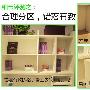 细节评测1之书桌分区：    这款写字台除了明亮简 测评_居家装饰