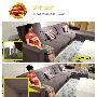 试坐体验：    可调节的靠背也是这款沙发的另一个 测评_居家装饰