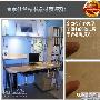 材质评测：佳兰特的这款书桌采用桦木贴面，评测人员观 测评_居家装饰
