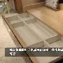 细节评测： 这款鞋柜的顶部抽屉带有格子，打开之后可 测评_居家装饰