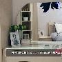 镜子和台面：椭圆形的镜子线条柔和，面积也大，化妆和 测评_居家装饰