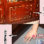 5、丝绒抽屉 彰显华贵品质：这款书房家具具有很强的储 测评_居家装饰