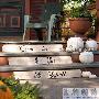玩转黑白奇趣饰品 尽享万圣节狂欢夜前门台阶上，，这 家品_居家装饰