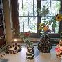 这是他们本月初在米兰展出的家具Coiled集，有花瓶和灯 家品_居家装饰