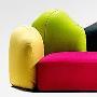 Colorado色彩组合沙发设计灵感来自于俊美高山的这款沙 家品_居家装饰