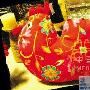 红色公鸡抱枕，大朵的花纹，鲜艳的颜色，充满浓郁的东 家品_居家装饰