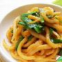 韩味素炒乌冬面(图)－西餐菜谱