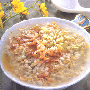 樱花虾糙米粥（图）－特色菜谱