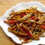 干炒茭白（图）－特色菜谱