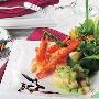 鲜虾芦笋沙拉（图）－西餐菜谱