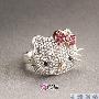 闪亮耀眼 Hello Kitty水钻饰品(1)