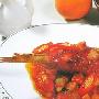烤安康鱼配番茄辣椒汁(图)－西餐菜谱