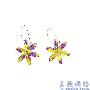 金属烤漆炫彩时尚耳饰（4）