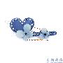 韩国蓝色发夹 妖娆时尚（16）