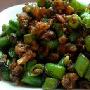 榄菜肉末豇豆－西餐菜谱