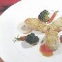 扒林鱼配红椒汁（图）－西餐菜谱