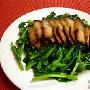 芥兰腊肉（图）－国内菜系
