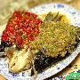 双椒蒸鱼头(图)－国内菜系