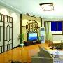 中式装饰格校正76平异型空间