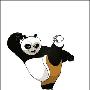 Photoshop鼠绘可爱的功夫熊猫(2)