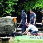 流浪狗失足落湖 没被淹死被打死（图） 动物世界