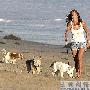 名人与爱犬亲密无间（图） 动物世界