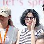王菲李亚鹏出席`嫣然`活动 窦靖童跟随(图)
